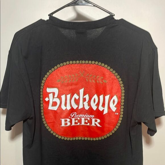 Jerzees Black and Red Short Sleeve Tee - Picture 6 of 8